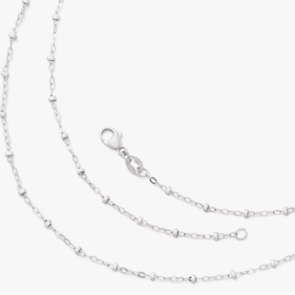 James Avery Forged Beaded Chain 16 inches